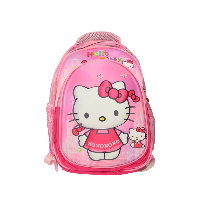 Hello Kitty 3D School Backpack - G.B - Image 1